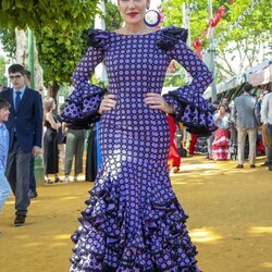 Raquel Revuelta en la Feria de Abril de Sevilla 2022