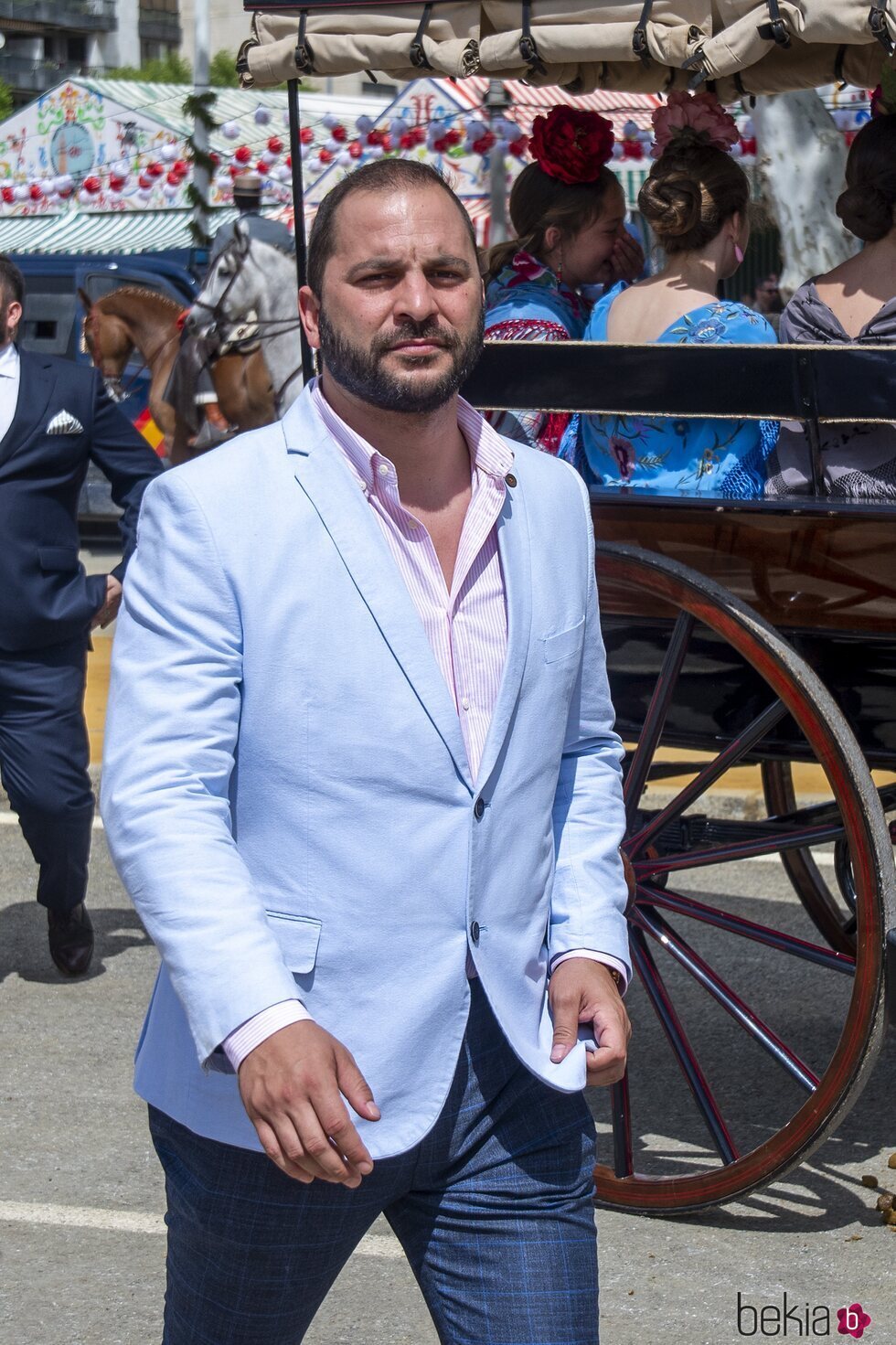 Antonio Tejado en la Feria de Abril de Sevilla 2022