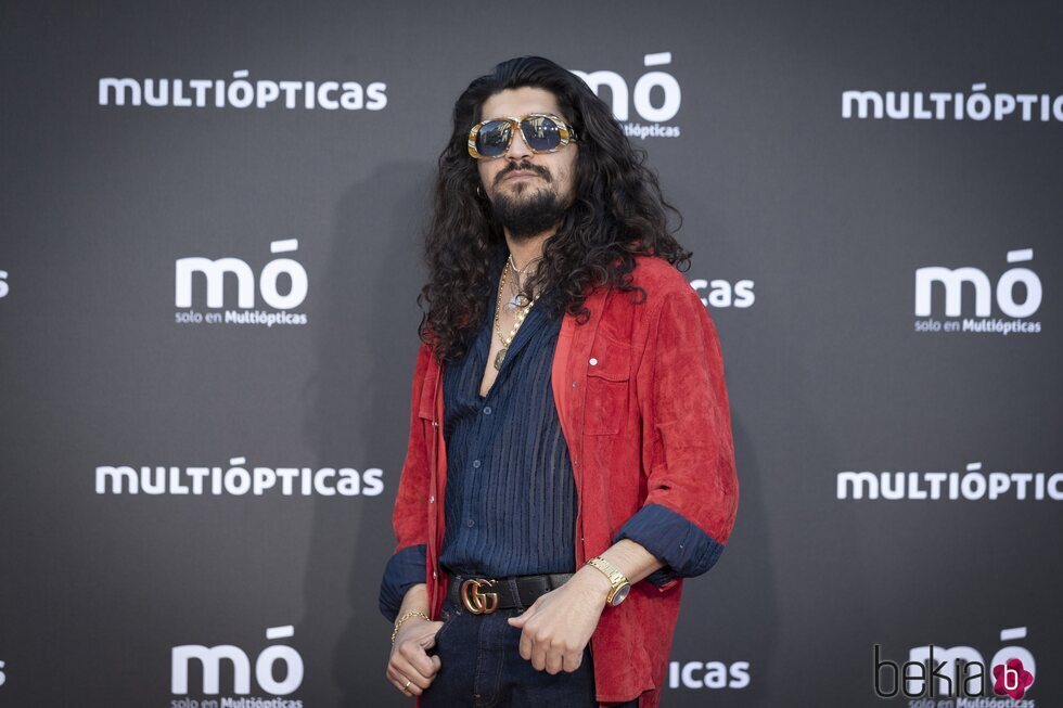 Israel Fernández en la fiesta de la firma MO de Multiópticas