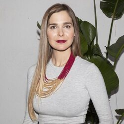 Natalia Sánchez en un evento