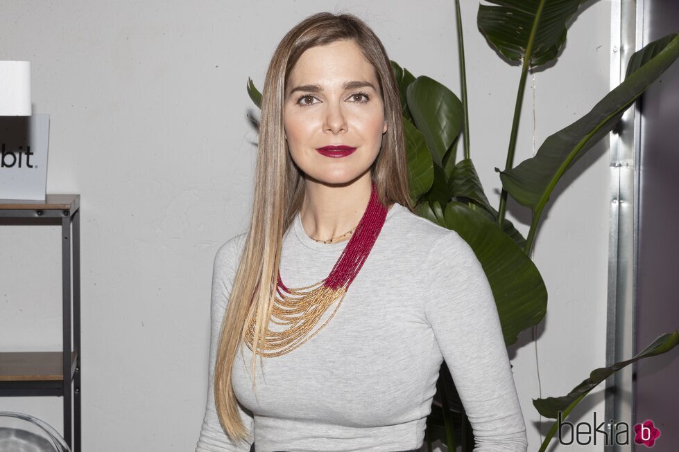 Natalia Sánchez en un evento