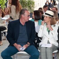 La Infanta Elena y Bertín Osborne en la presentación de +Family