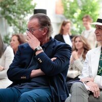 Bertín Osborne se emociona junto a la Infanta Elena en la presentación de +Family