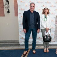 La Infanta Elena con Bertín Osborne y Fabiola Martínez en la presentación de +Family