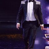 Victor Sandoval en el desfile de Alfombra Roja en la 'Sálvame Fashion Week 2022'