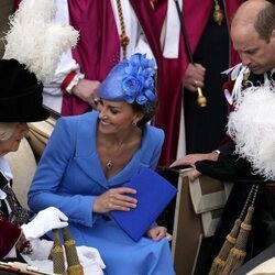 Camilla Parker y Kate Middleton, muy cómplices junto al Príncipe Guillermo en el Día de la Jarretera 2022