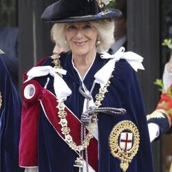 Camilla Parker en el Día de la Jarretera 2022