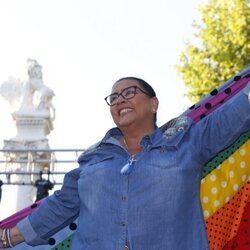 María del Monte celebrando el Orgullo LGBTIQ+ en Sevilla
