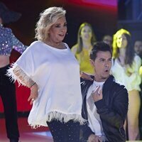 Carmen Borrego y David Civera en el primer concierto del 'Sálvame Mediafest'