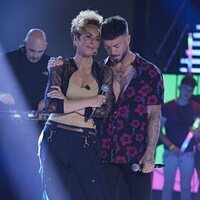Rocío Carrasco y Rasel en el segundo concierto del 'Sálvame Mediafest'