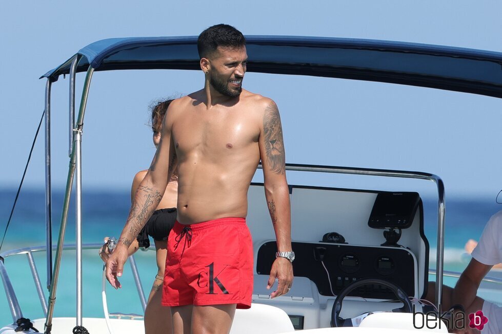 Ezequiel Garay en Ibiza