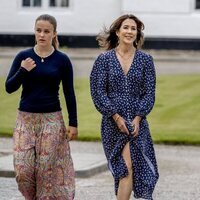 Mary de Dinamarca e Isabella de Dinamarca en la Gråsten Ringriderforenings en Graasten Slot