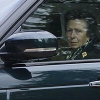 La Princesa Ana en Balmoral para un servicio religioso por la Reina Isabel II