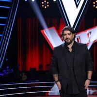 Antonio Orozco en la presentación de 'La Voz 2022'