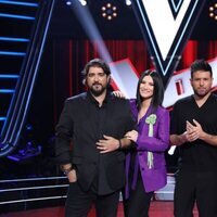 Los coaches de 'La Voz 2022' durante su presentacion