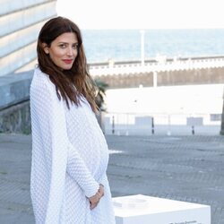 Bárbara Lennie presume de embarazo en la presentación de 'El suplente' en el Festival de San Sebastián 2022