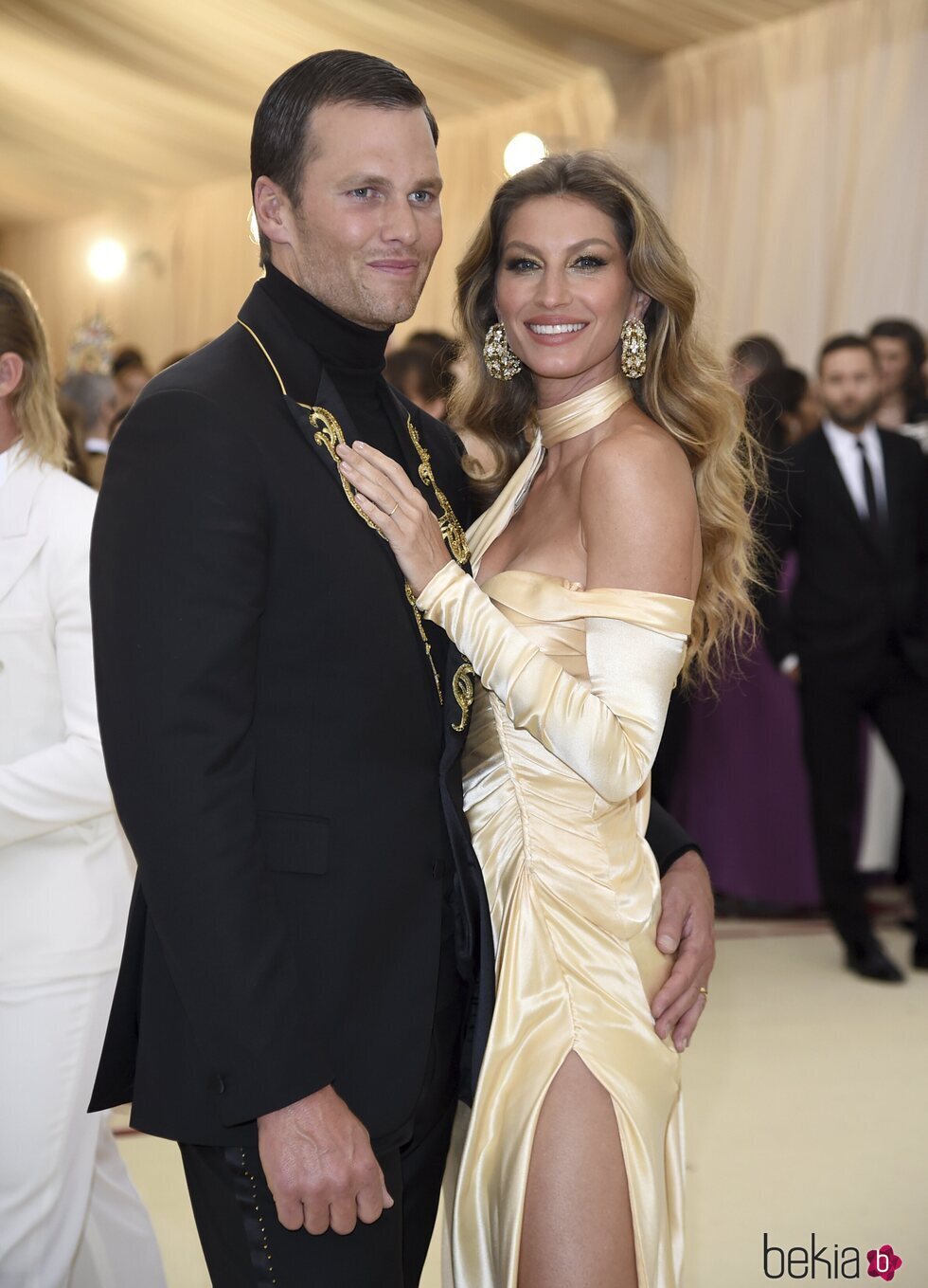 Gisele Bündchen y Tom Brady en la Met Gala 2018