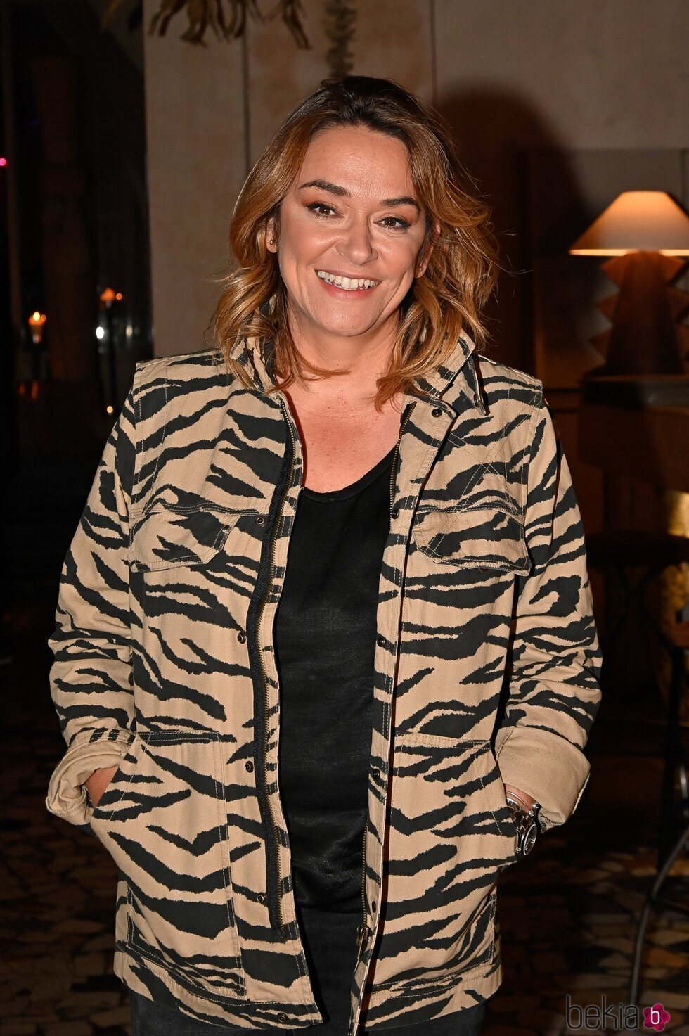 Toñi Moreno en el 40 aniversario de Pimpinela