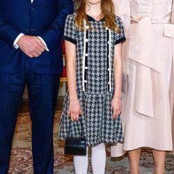 Estelle de Suecia en la recepción a los Reyes de Holanda por su Visita de Estado a Suecia