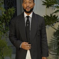 John Legend en el desfile de Ralph Lauren en Pasadena