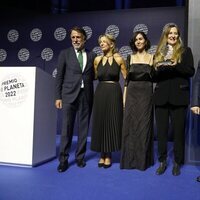 José Creuheras, Yolanda Díaz, Cristina Campos, Luz Gabás y Miquel Iceta en el Premio Planeta 2022