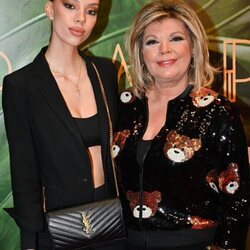 Alejandra Rubio y Terelu Campos en un evento de un restaurante de Madrid