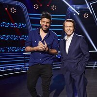 Pablo López y Raphael en las batallas de 'La Voz 2022'