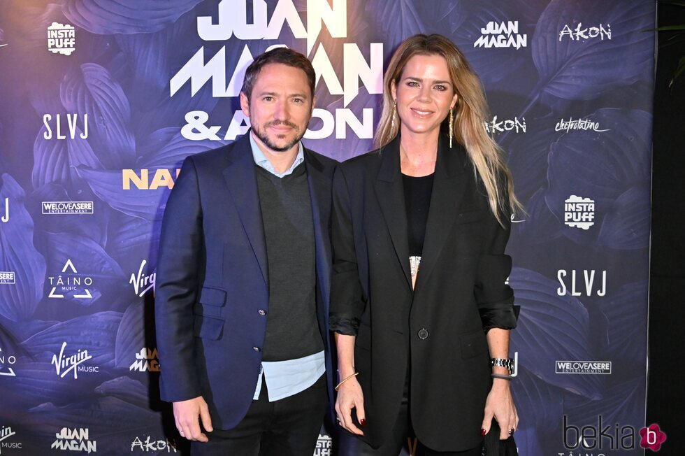 Manuel Martos y Amelia Bono acuden juntos a un evento de Juan Magán