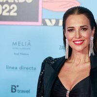 Paula Echevarría posando en Los 40 Music Awards 2022