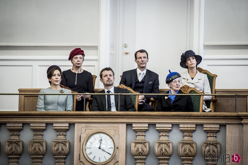 La Familia Real Danesa en la Apertura del Parlamento de Dinamarca