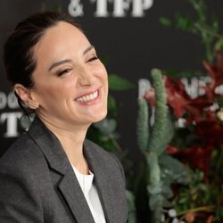 Tamara Falcó, muy sonriente en un evento de Pedro del Hierro by TFP brand