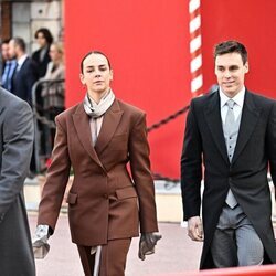 Pierre Casiraghi, Pauline Ducruet y Louis Ducruet en el Día Nacional de Mónaco 2022