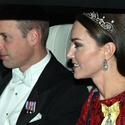 El Príncipe Guillermo y Kate Middleton en su primera recepción al Cuerpo Diplomático como Príncipes de Gales