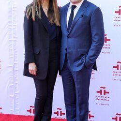 María Valverde y Gustavo Dudamel en la inauguración de la sede del Instituto Cervantes en Los Angeles