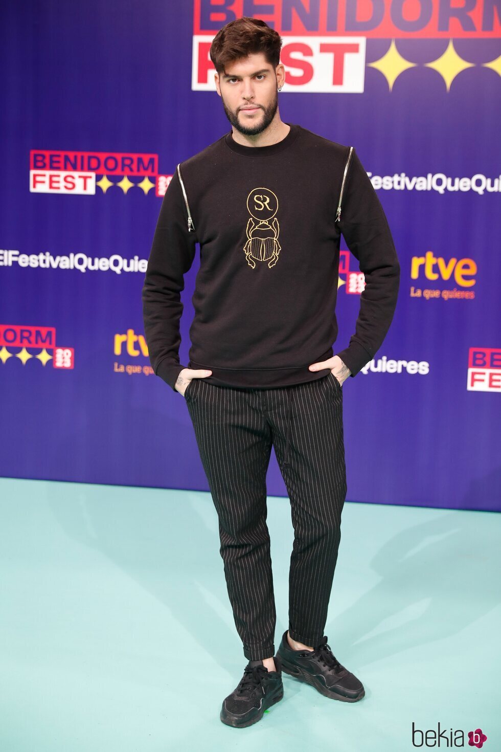 José Otero en la presentación del Benidorm Fest 2023