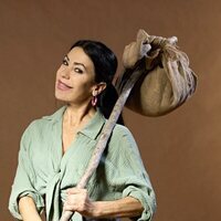 Maite Galdeano, con el saco de concursante de de 'Pesadilla en el Paraíso 2'