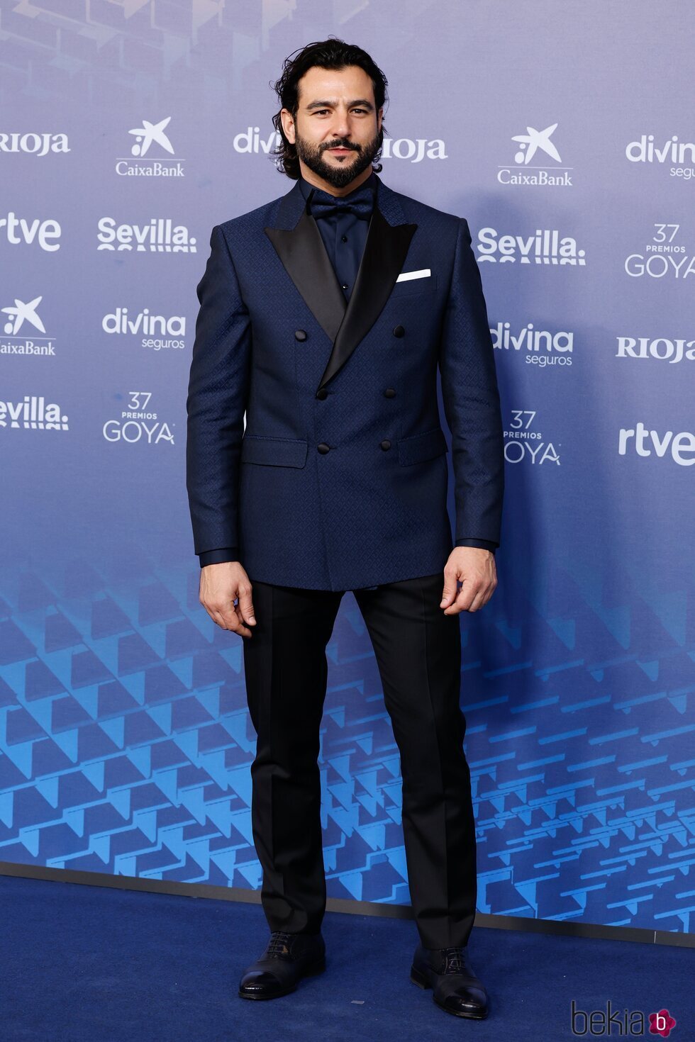 Antonio Velázquez en la alfombra roja de los Goya 2023
