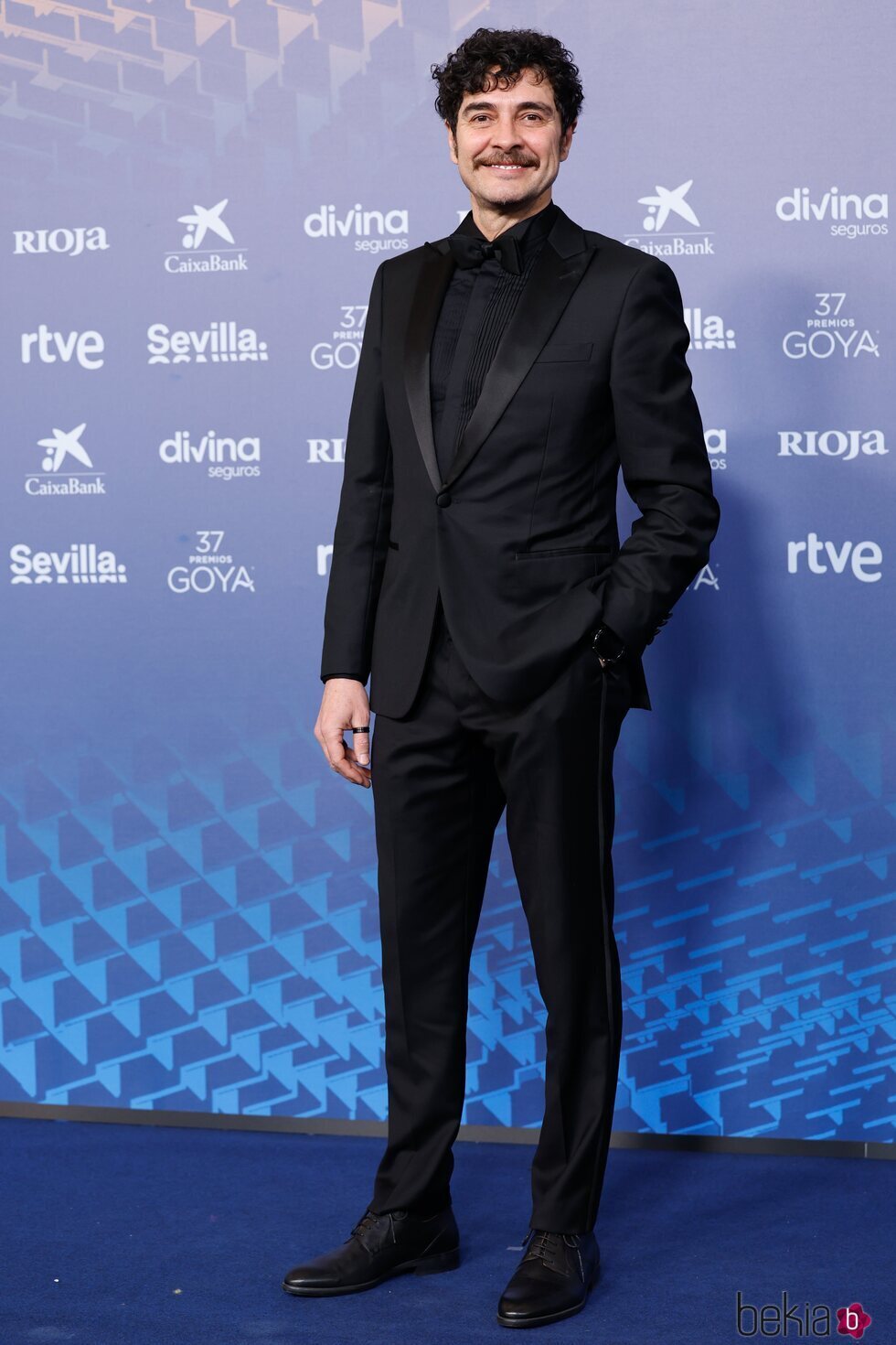 José Manuel Seda en la alfombra roja de los Goya 2023