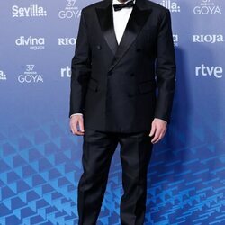 Fernando Tejero en la alfombra roja de los Goya 2023