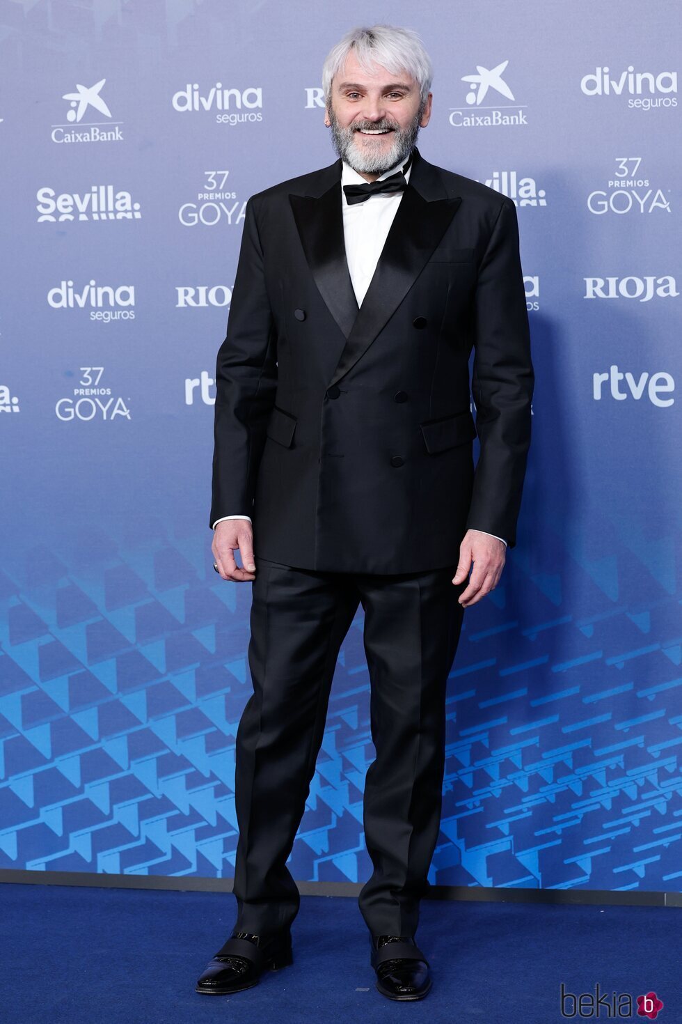 Fernando Tejero en la alfombra roja de los Goya 2023