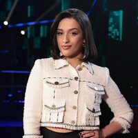 Chanel Terrero en la presentación de 'Cover Night'