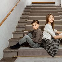 Oscar de Suecia y Estelle de Suecia en el 7 cumpleaños de Oscar de Suecia