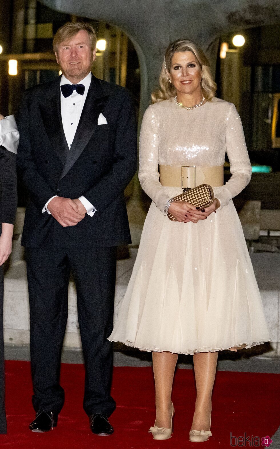 Guillermo Alejandro y Máxima de Holanda en el Slovak National Theatre