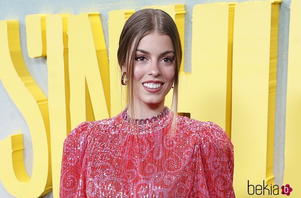 Nerea Rodríguez en el estreno de 'Sin huellas'