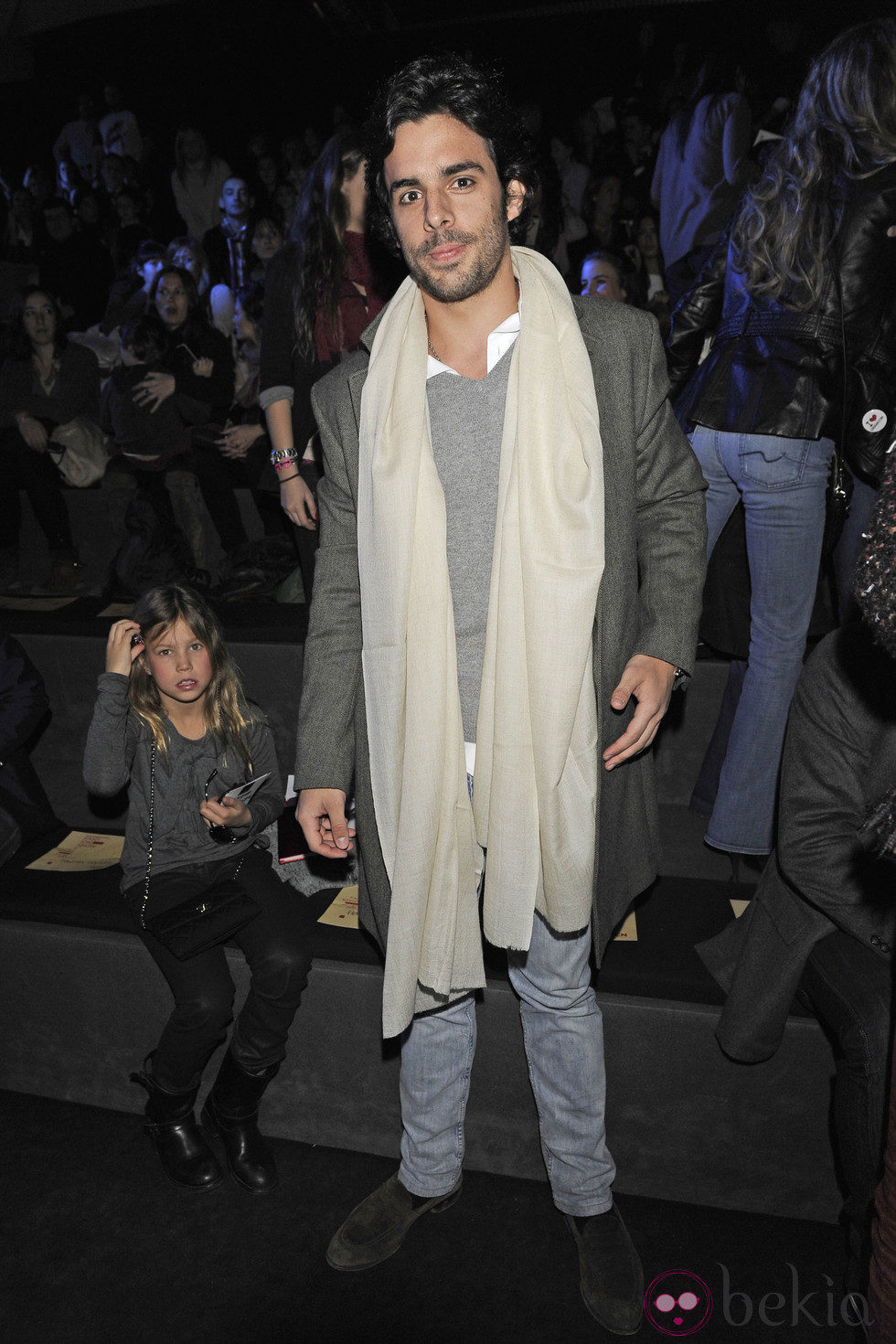 Alonso Aznar en el desfile de Tcn en Madrid Fashion Week