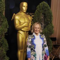 Glenn Close en la comida de los nominados a los Oscar 2012