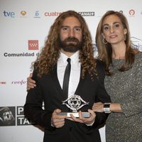 Mario Moros y Marta Reyero en los Premios Talento 2012