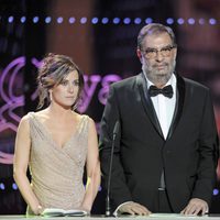 El presidente y las dos vicepresidentas de la Academia del Cine