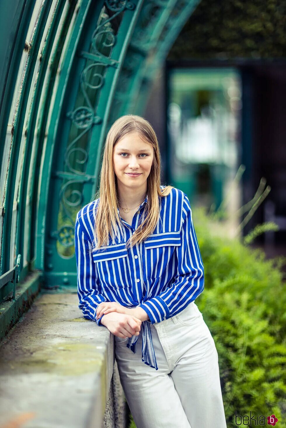 Eléonore de Bélgica en su 15 cumpleaños