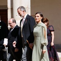 Los Reyes Felipe y Letizia acuden a la entrega del Premio Cervantes 2022